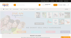 Desktop Screenshot of jaganhardware.com